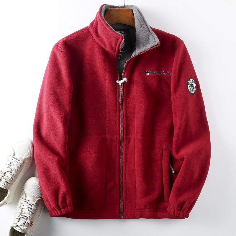 【Plaćanje pouzećem】Muški ležerni topli pamučni kaput dvostrani vuneni kaput