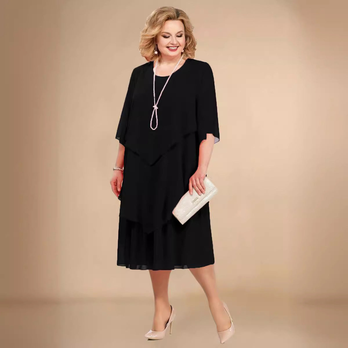 💟🔥【L-5XL】👗2025 rochie nouă elegantă și confortabilă