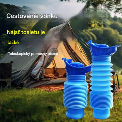 【Zľavnené 2-balenie】Prenosný a skladací cestovný pisoár, vhodný pre mužov, ženy a deti.